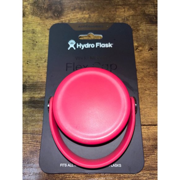 Hydro Flask Kitchen New Pink Wide Mouth Flex Cap Fits All Wide